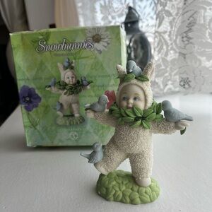 Department 56 Snowbunnies Figurine “Birds of a feather”